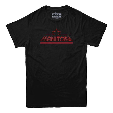 Manitoba Retro Stripe T-shirt
