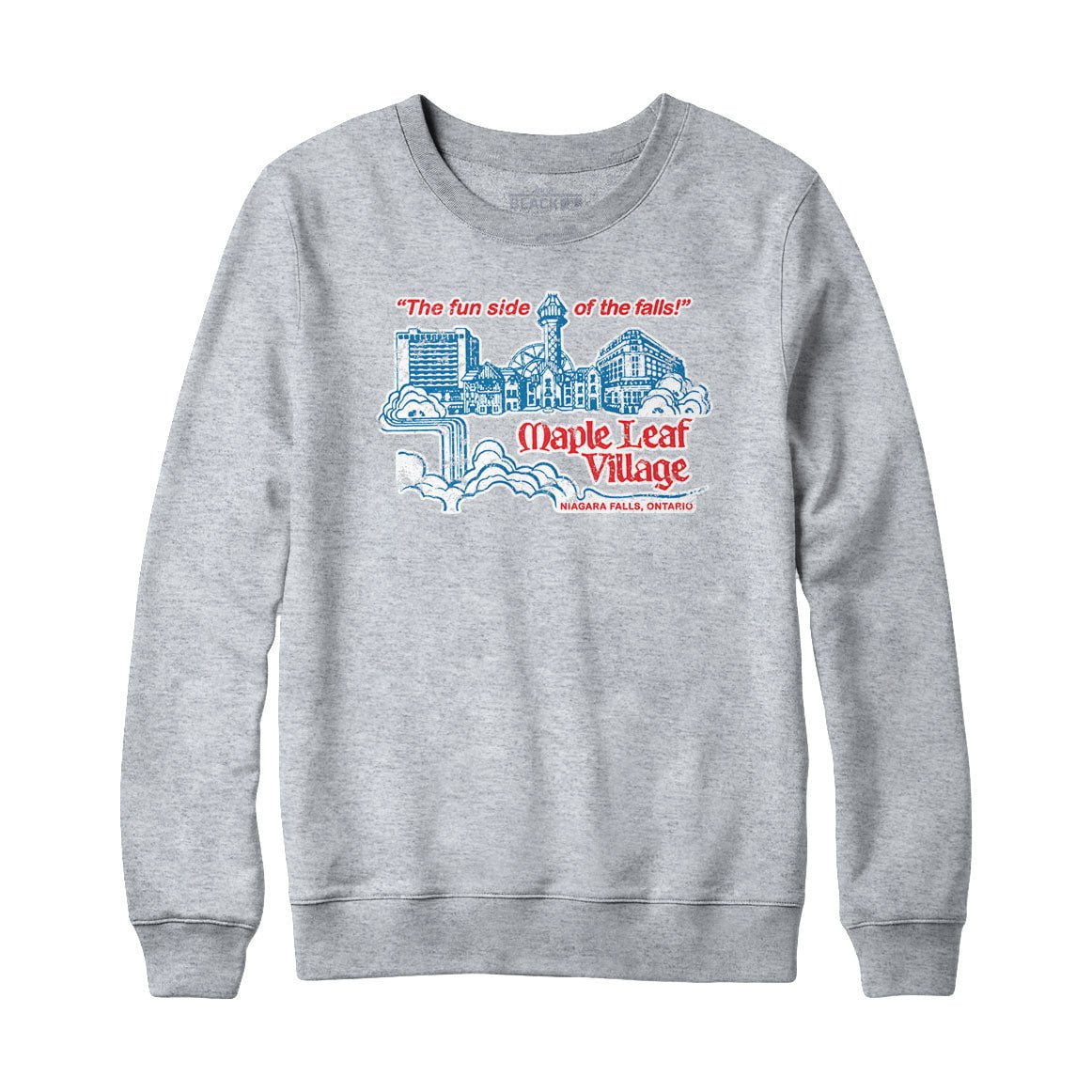 Maple Leaf Village Sweatshirt and Hoodie – Black Maple Trading Co.