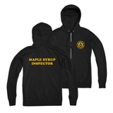 Maple Syrup Inspector Zip Hoodie