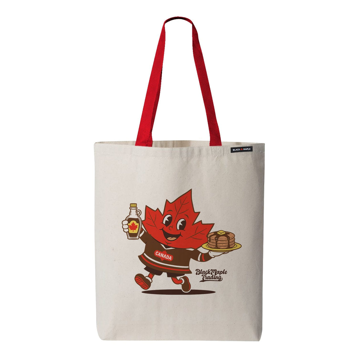 Maple Syrup Mascot Tote Bag