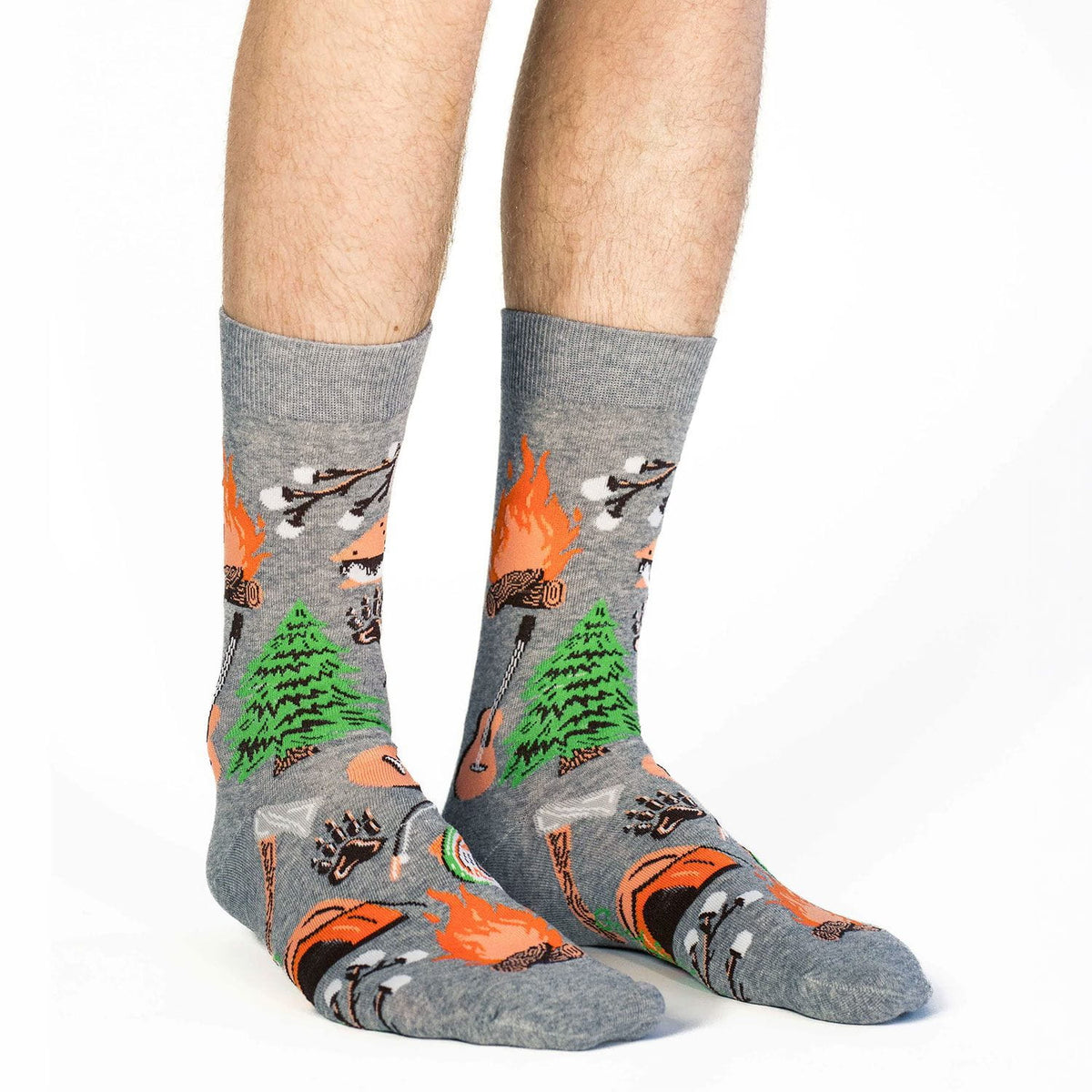 Men's Campfire Camping Socks
