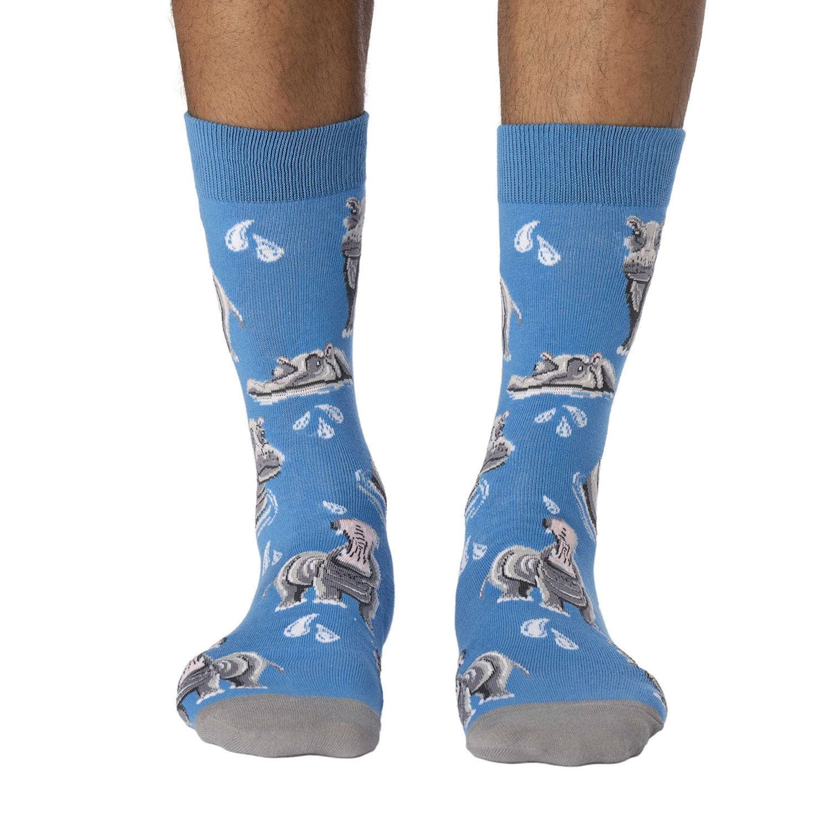 Men's Mighty Hippo Socks