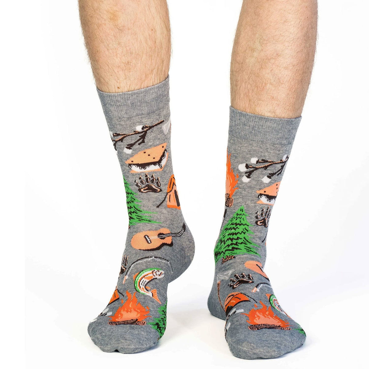 Men's Campfire Camping Socks