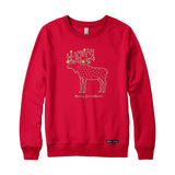 Merry ChristMoose Sweatshirt or Hoodie