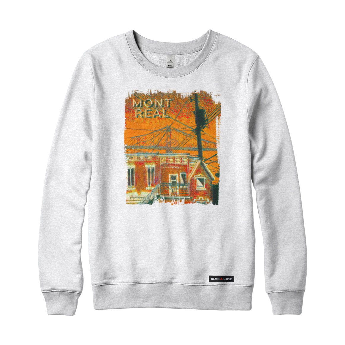 Montreal Bridge to Home Crewneck Sweatshirt