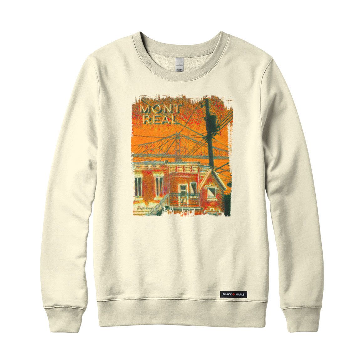 Montreal Bridge to Home Crewneck Sweatshirt