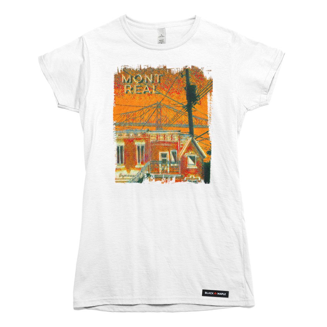 Montreal Bridge to Home T-shirt