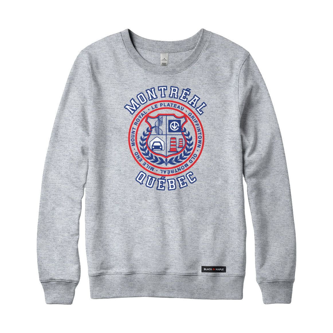 Montreal Crest Design Sweatshirt or Hoodie