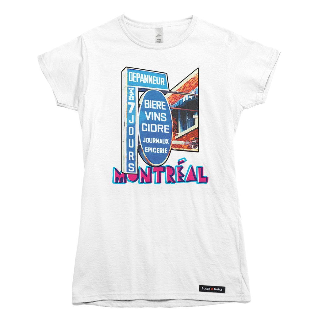 Montreal Depanneur Sign T-shirt