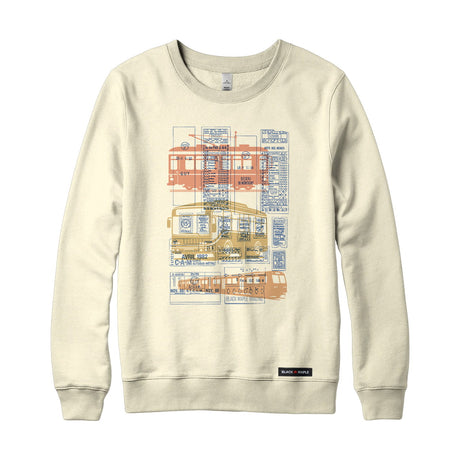 Montreal Ode to Transit Ticket Sweatshirt