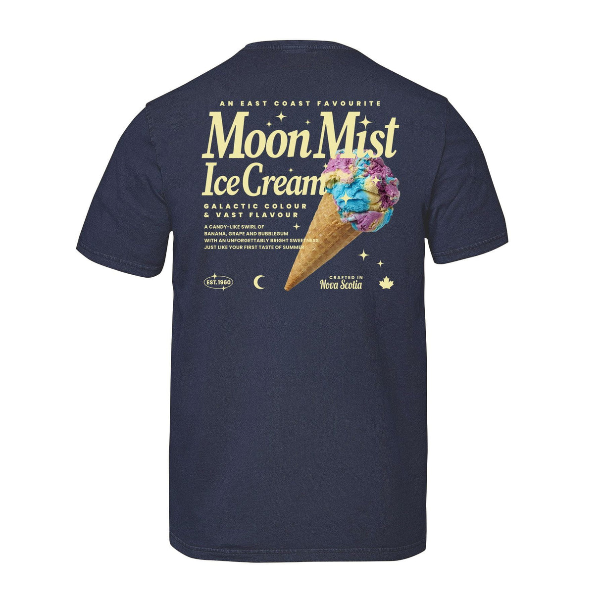 Moon Mist Ice Cream Origins Vintage Wash Heavyweight T-shirt