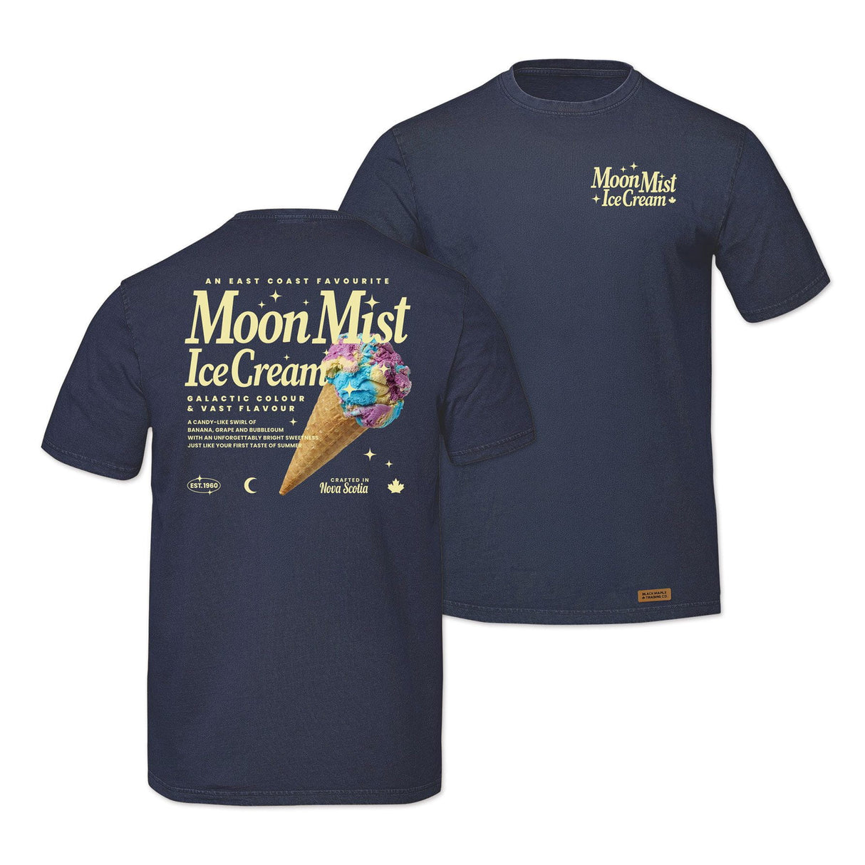 Moon Mist Ice Cream Origins Vintage Wash Heavyweight T-shirt