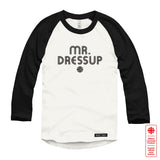 Mr Dressup Circa 1970s Logo Raglan Baseball Shirt
