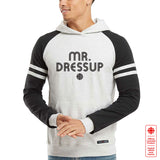 Mr Dressup Circa 1970s Logo Varstity Hooded Sweatshirt