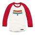 Mr Dressup Circa 1980s Logo Raglan Baseball Shirt