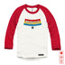 Mr Dressup Circa 1980s Logo Raglan Baseball Shirt