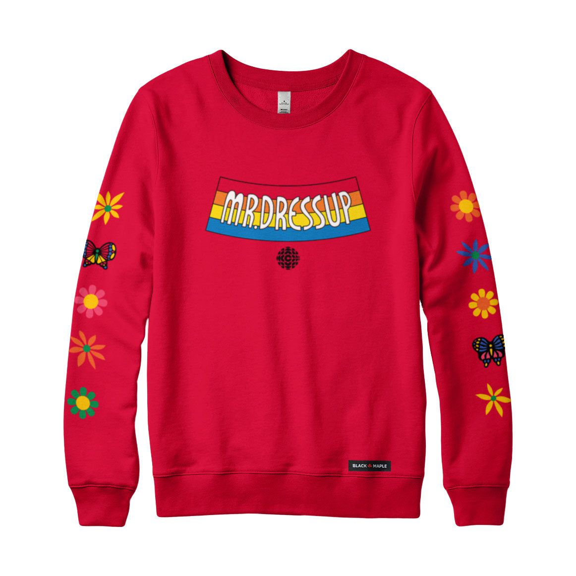 Mr. Dressup Tickle Trunk Sleeve Sweatshirt or Hoodie