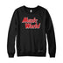 Music World Sweatshirt or Hoodie