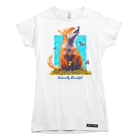 Naturally Beautiful Fox T-shirt