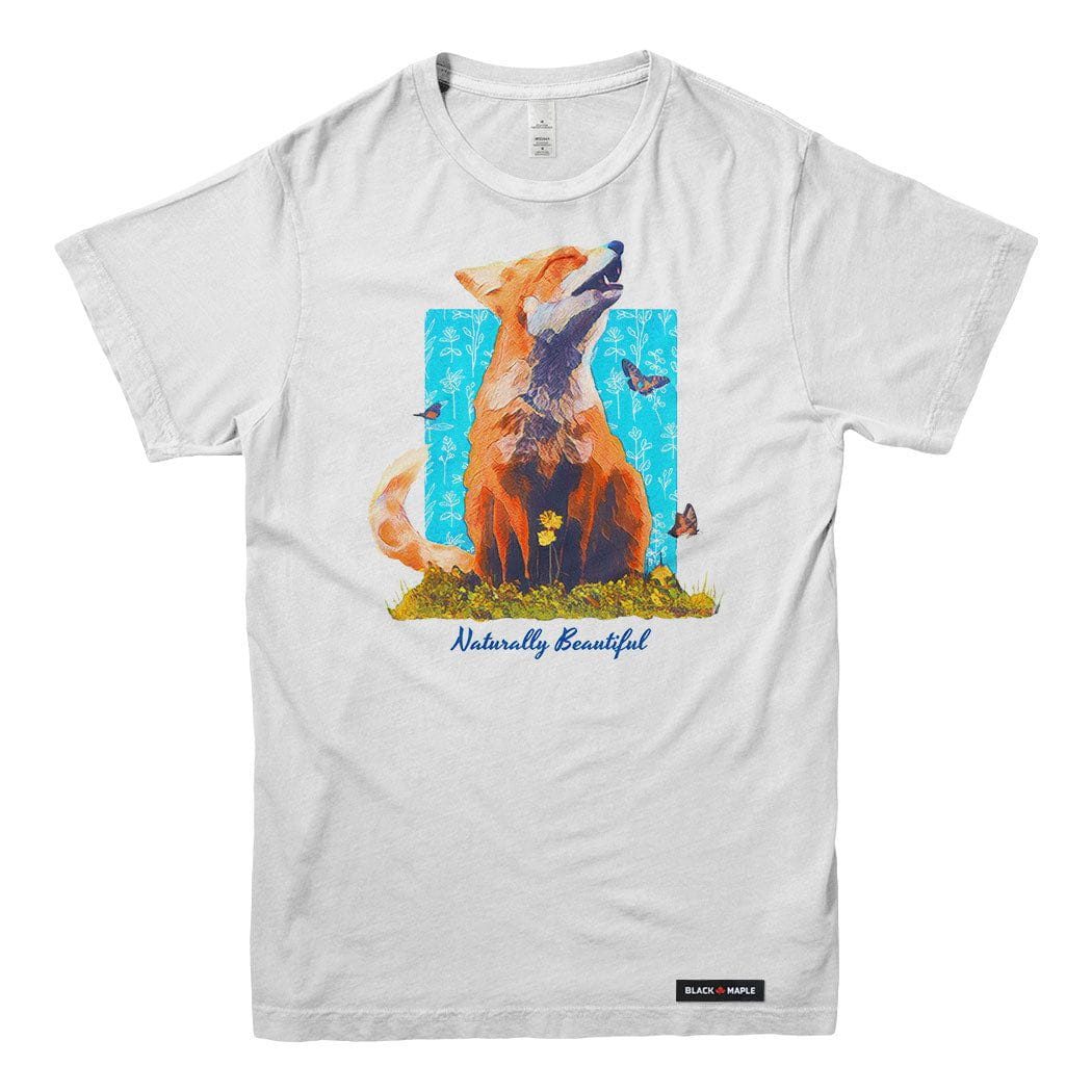 Naturally Beautiful Fox T-shirt