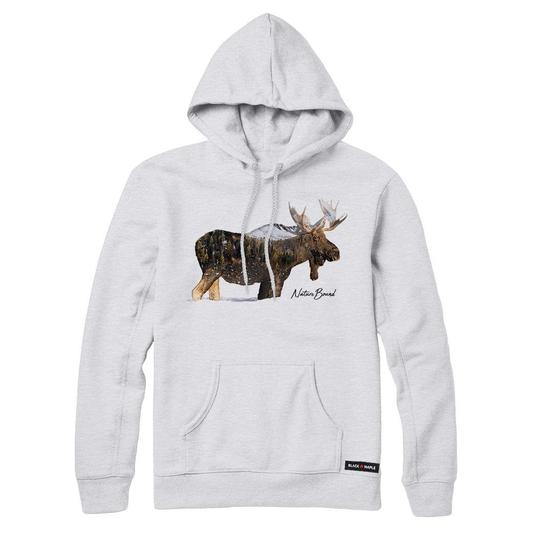 Nature Bound Moose Sweatshirt or Hoodie