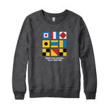 Nautical Signal Flag Texting Sweatshirt or Hoodie