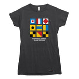 Nautical Signal Flag Texting T-shirt