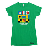 Nautical Signal Flag Texting T-shirt