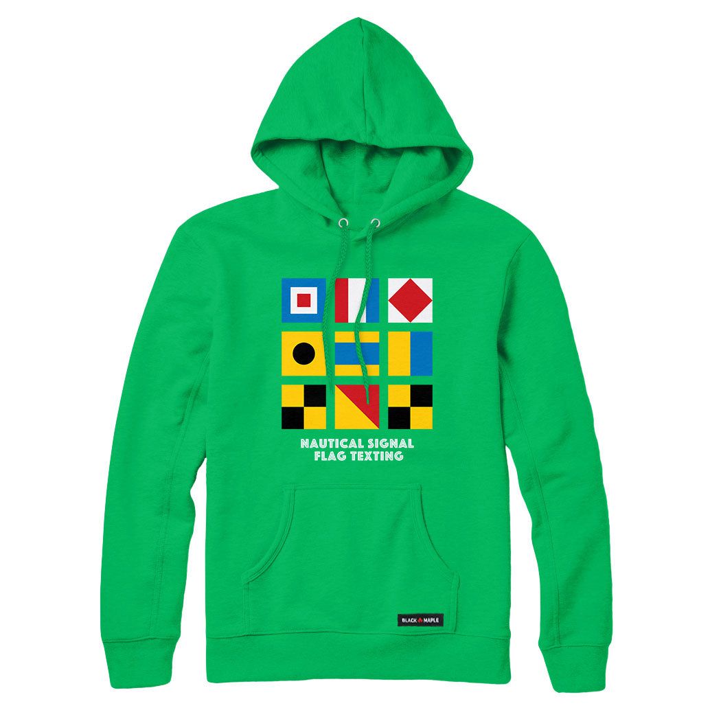 Nautical Signal Flag Texting Sweatshirt or Hoodie