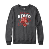 North American House Hippo Low Poly Bust Sweatshirt or Hoodie