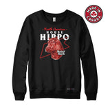 North American House Hippo Low Poly Bust Sweatshirt or Hoodie