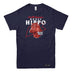 North American House Hippo Low Poly Bust T-shirt