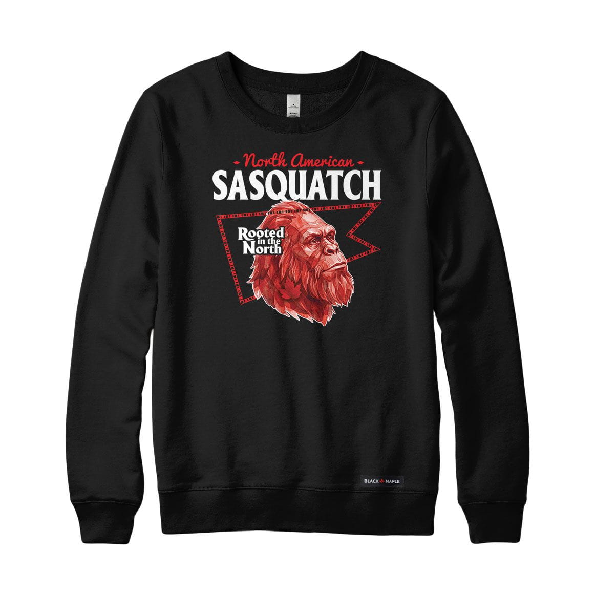North American Sasquatch Low Poly Bust Sweatshirt or Hoodie