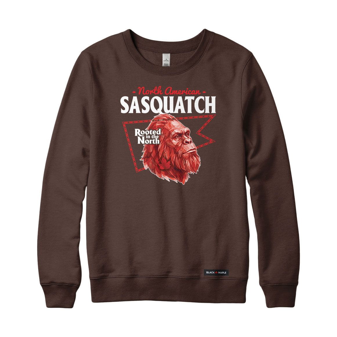 North American Sasquatch Low Poly Bust Sweatshirt or Hoodie