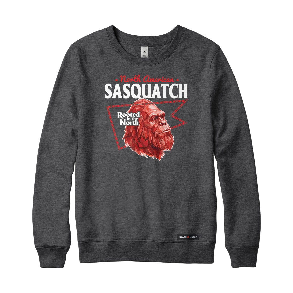 North American Sasquatch Low Poly Bust Sweatshirt or Hoodie