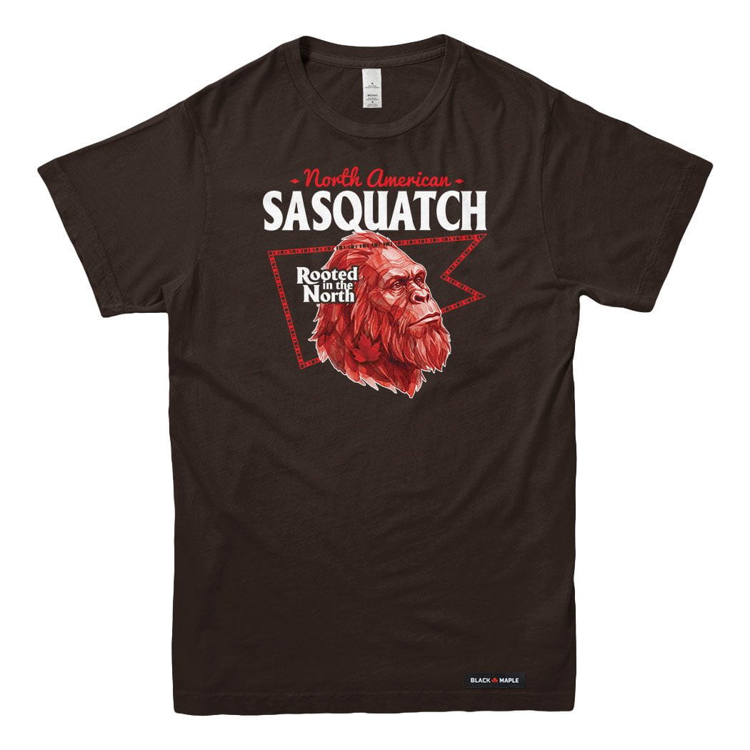 North American Sasquatch Low Poly Bust T-shirt