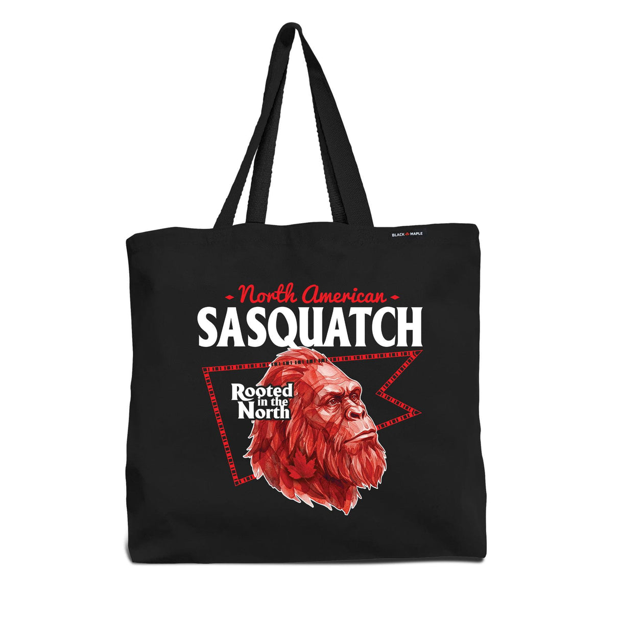 North American Sasquatch Low Poly Bust Tote Bag