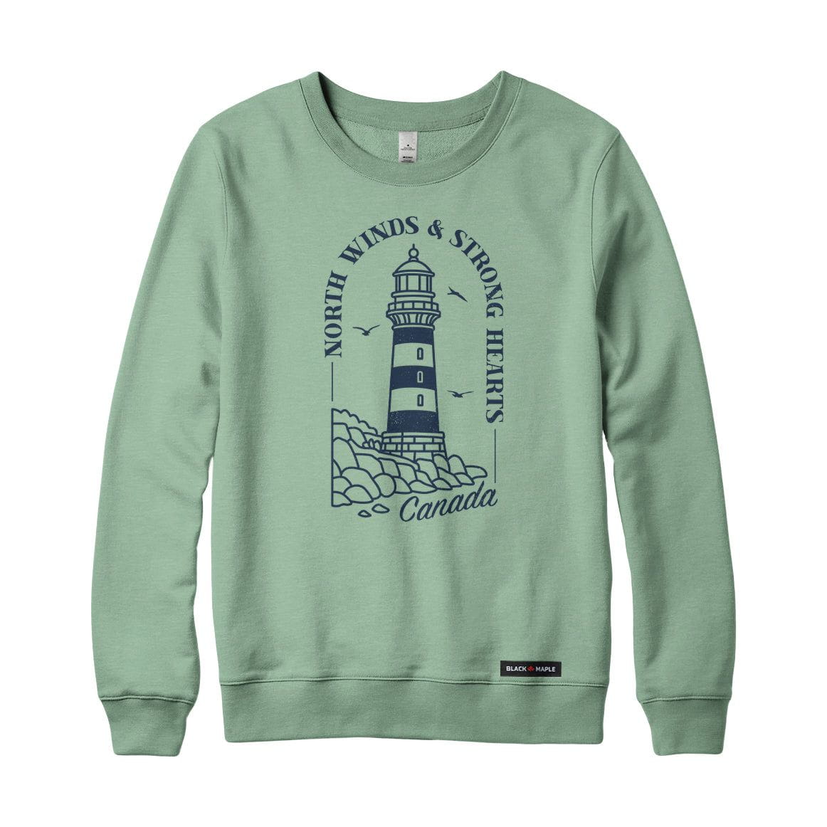 North Winds Strong Hearts Canada Crewneck Sweatshirt