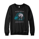 North American House Hippo Sweatshirt or Hoodie