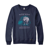North American House Hippo Sweatshirt or Hoodie