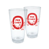 O-Pee-Chee Logo Pint Glass Pair