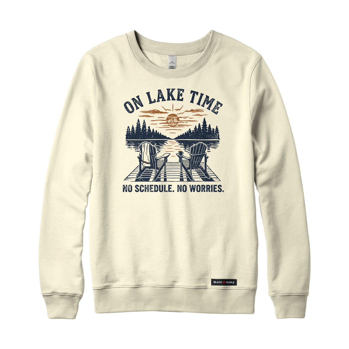On Lake Time Nostalgia Sweatshirt or Hoodie