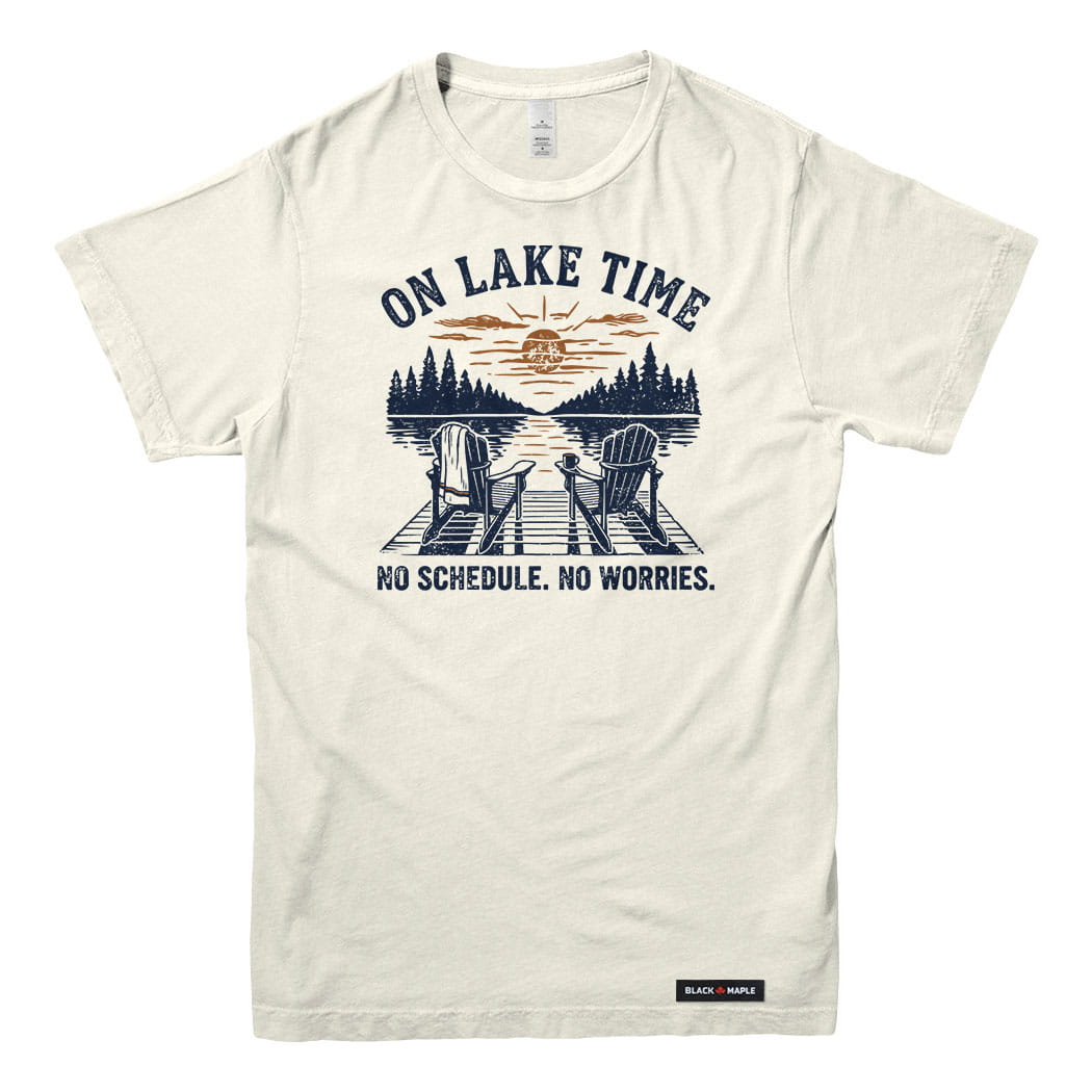 On Lake Time Nostalgia T-shirt