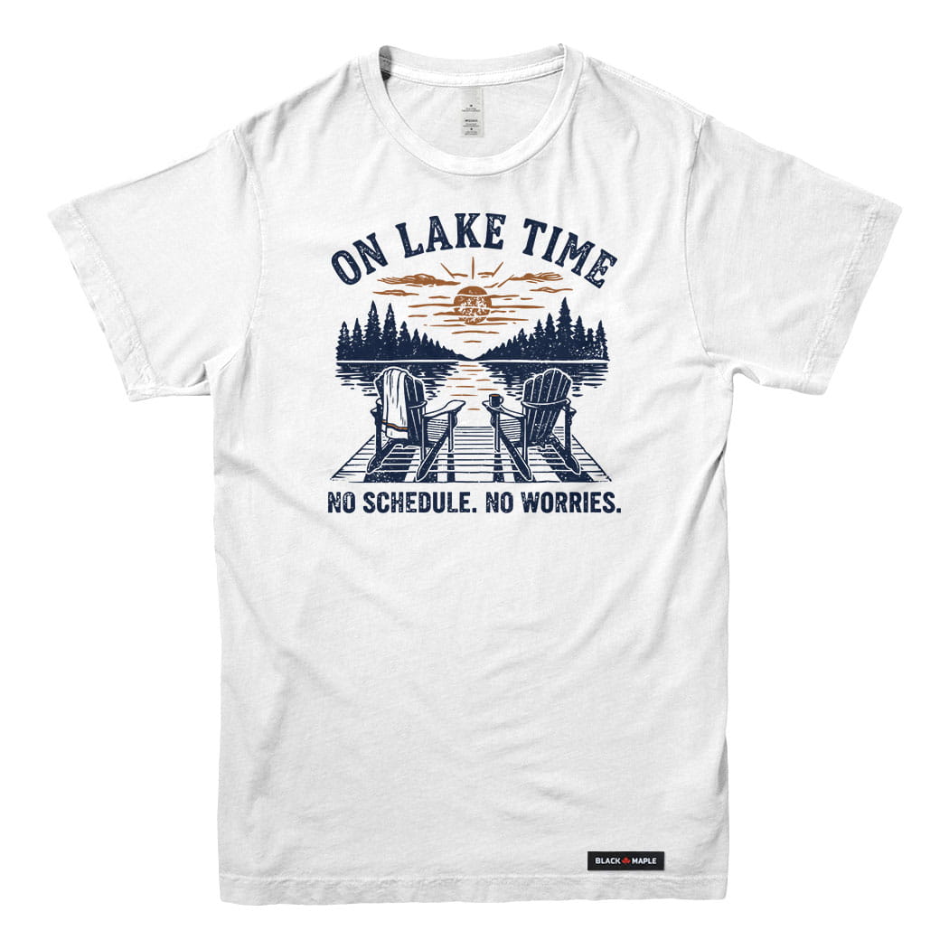 On Lake Time Nostalgia T-shirt
