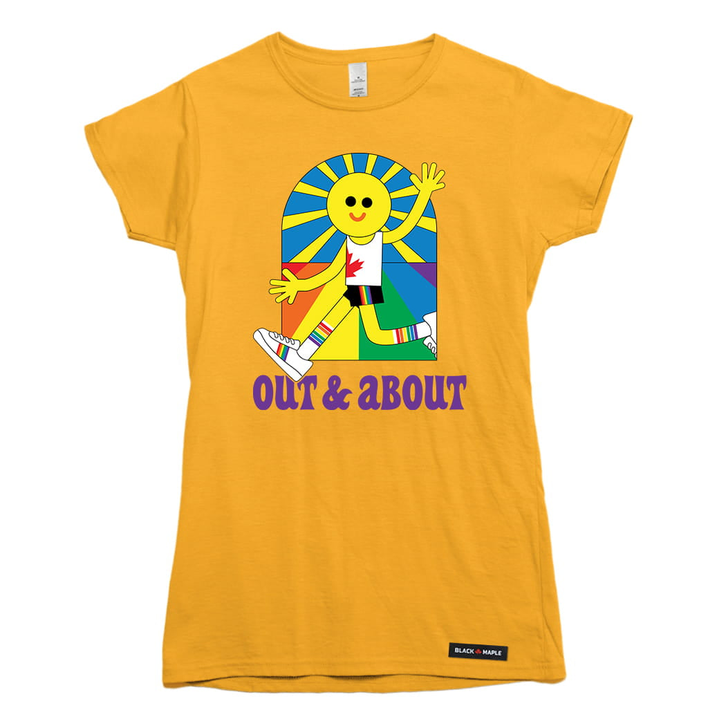 Out and About LGBTQ Pride T-shirt