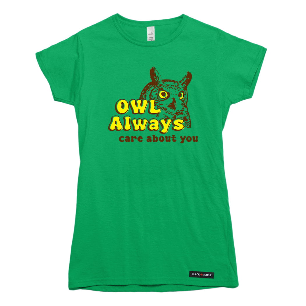Owl Always care about you T-shirt