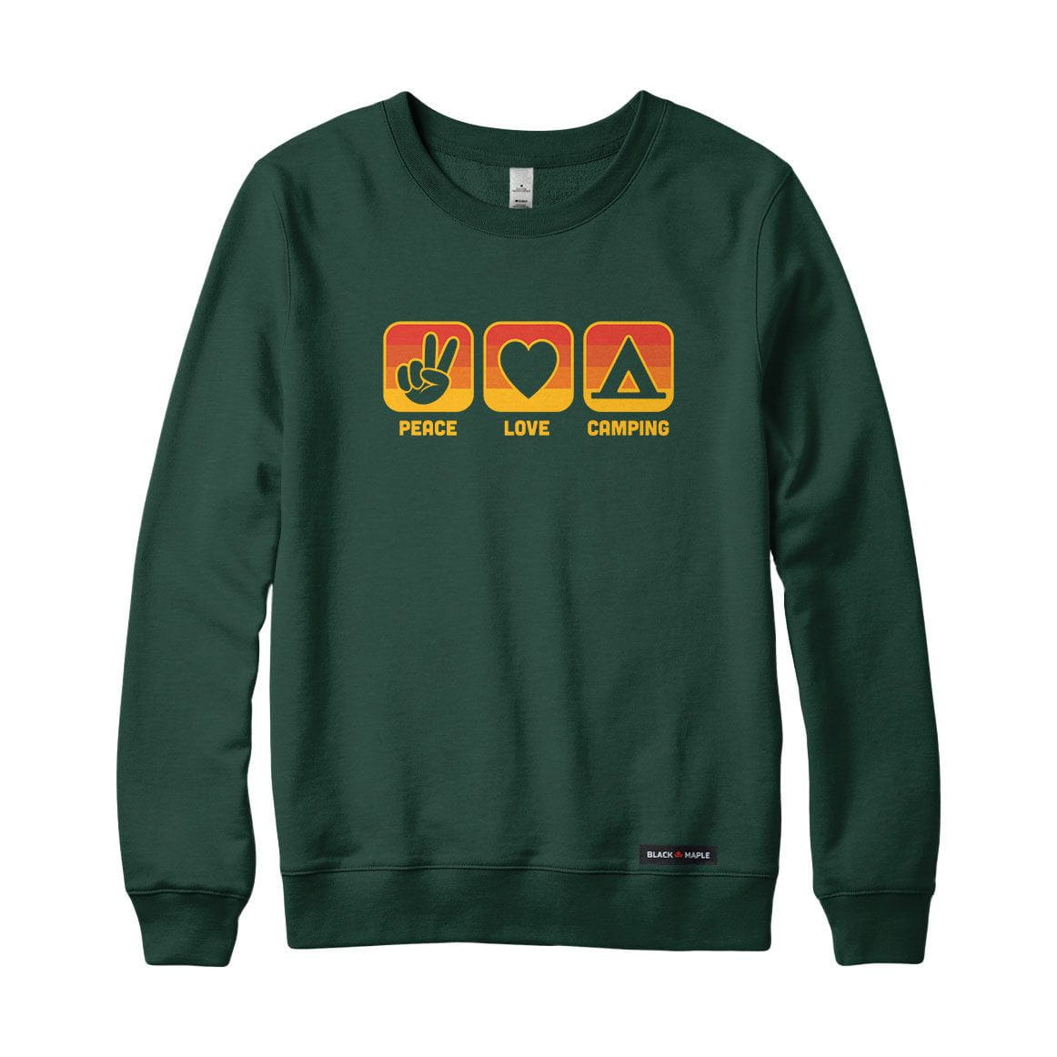 Peace Love Camping Sweatshirt or Hoodie