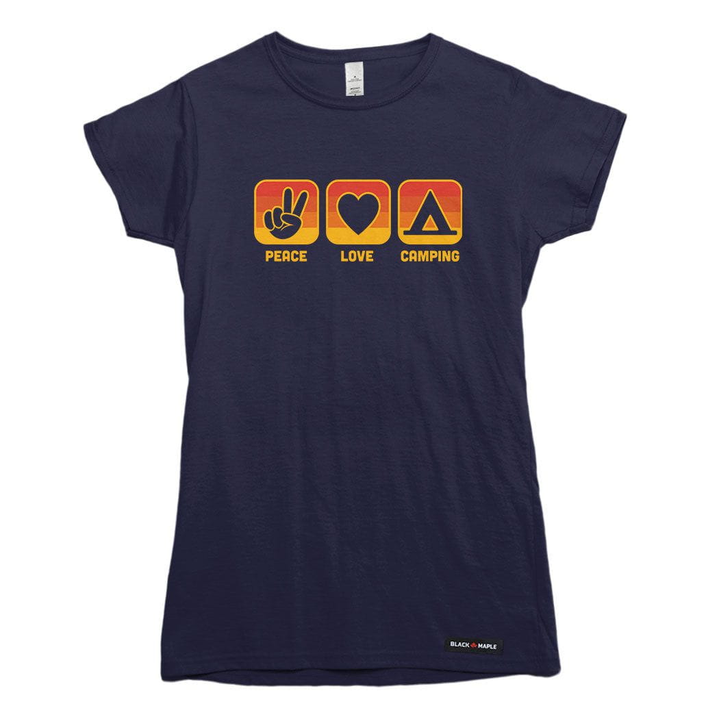 Peace Love Camping T-shirt