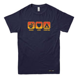 Peace Love Camping T-shirt