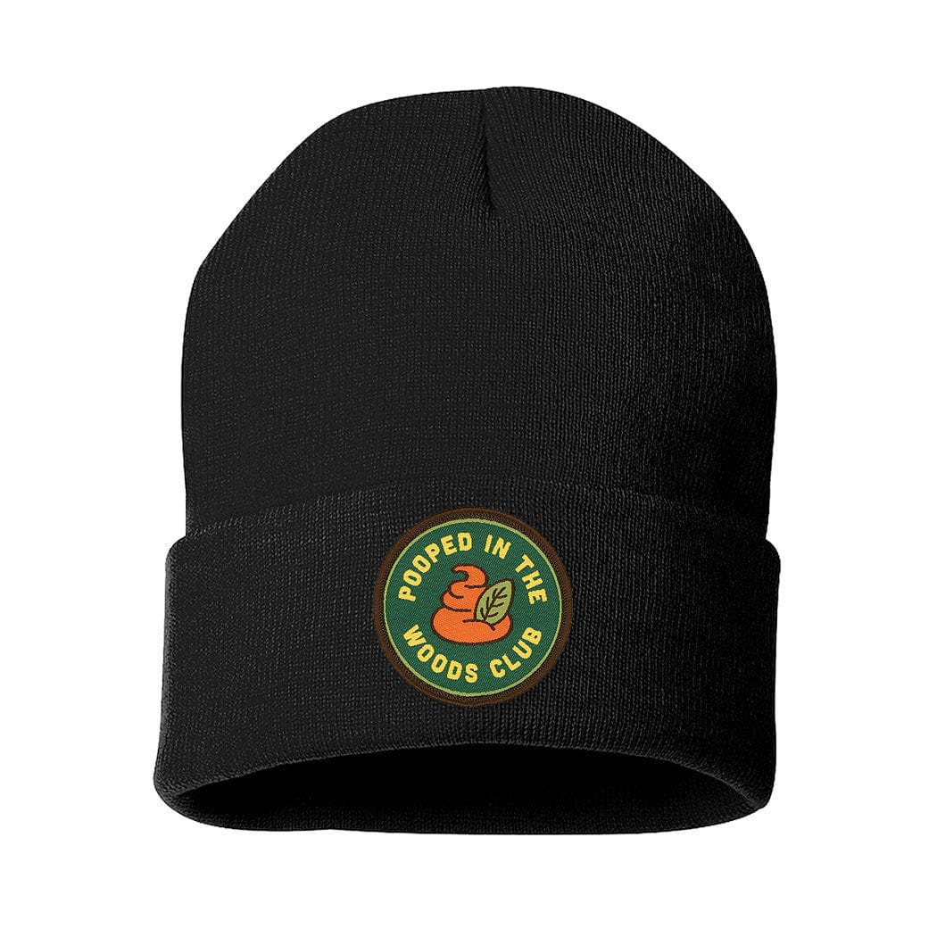 Pooped in the Woods Club Cuff Tuque